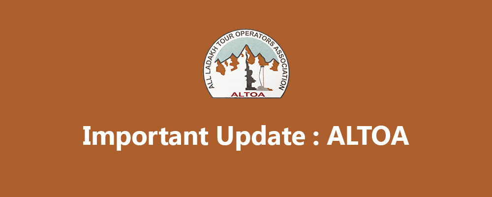 Important Update For Chadar Trek: District Administration and ALTOA